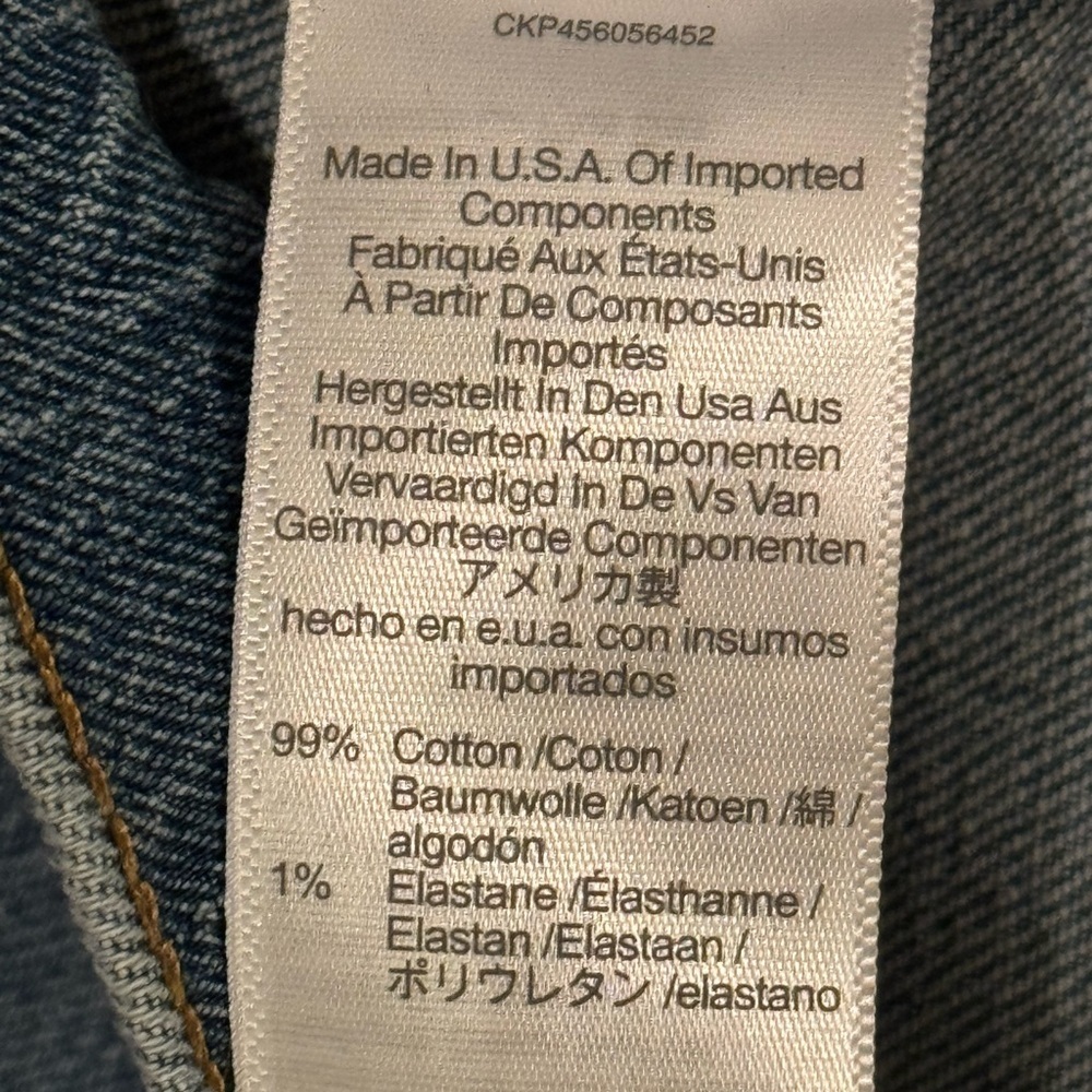 Madewell Women’s Perfect Vintage Jean High Rise Raw Hem Size 25 NWOT - Picture 13 of 16